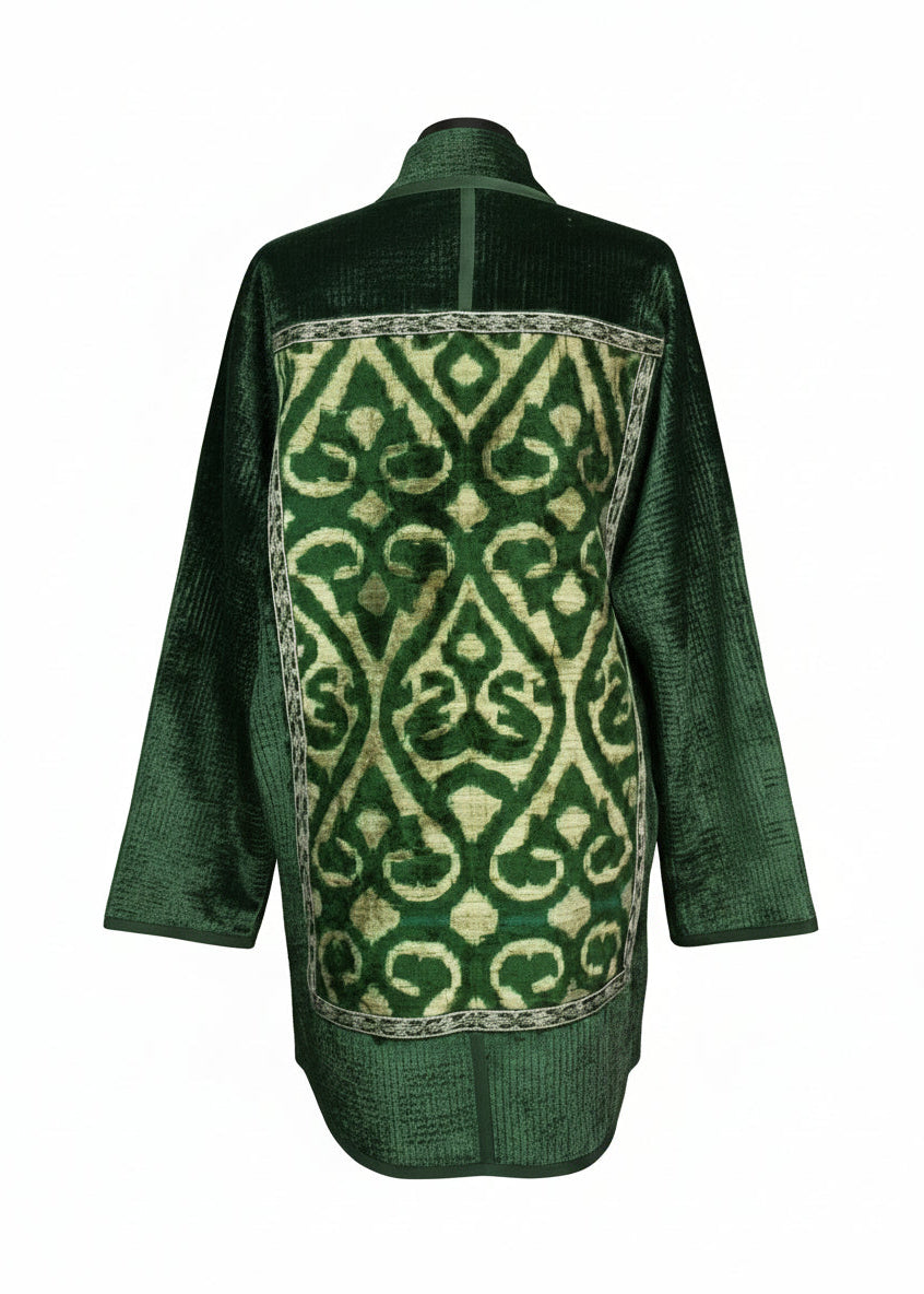 Residing Road Elegance: Reversible Jacket Ensemble