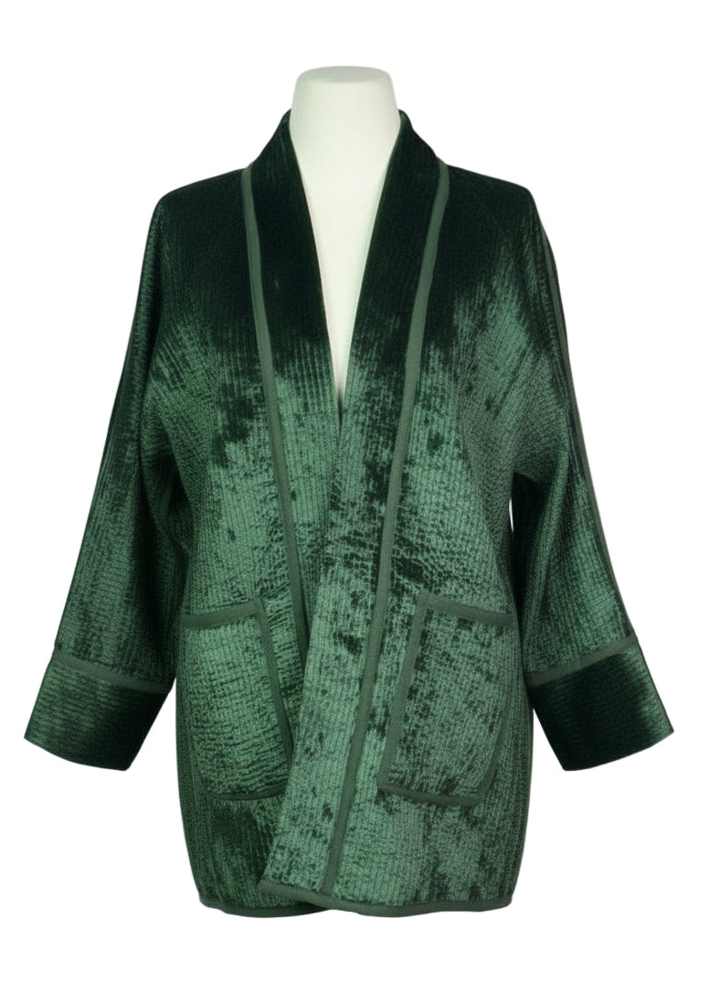 Residing Road Elegance: Reversible Jacket Ensemble